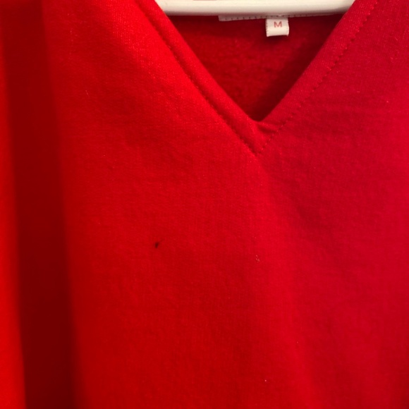 VICTORIA DUNN SAMANTHA BLOUSE IN RED WOMENS SIZE M - Picture 2 of 4